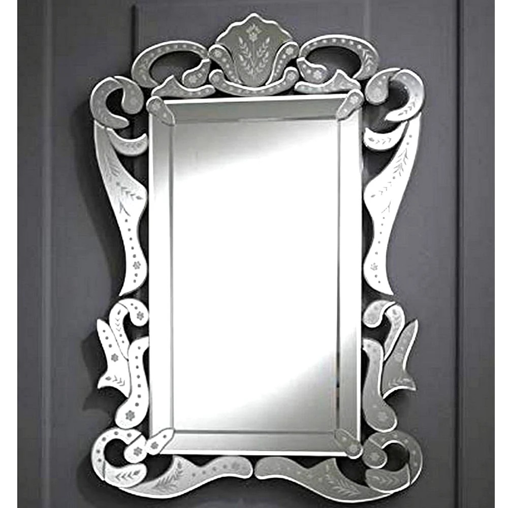 Rustic Floral Charm Mirror